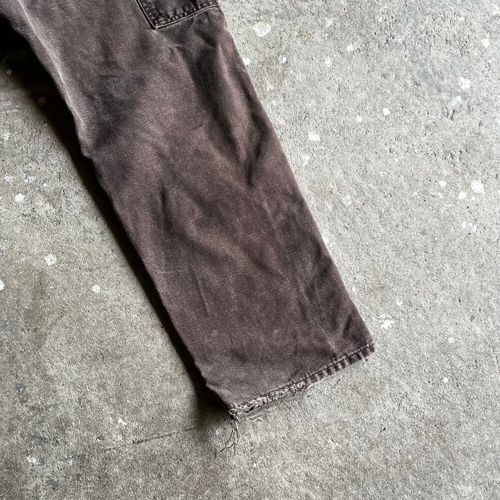 Carhartt brown faded double knee work wear carpenter pants - Picture 10 of 10